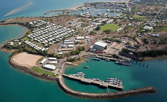 Australian Wharf Steel Structure Project