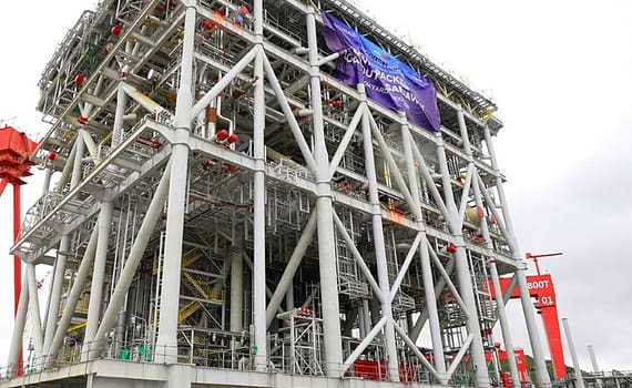 LNG Oil Gas New Energy China Arctic Fabrication Module Yards