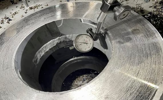 Run Out Test After Machining