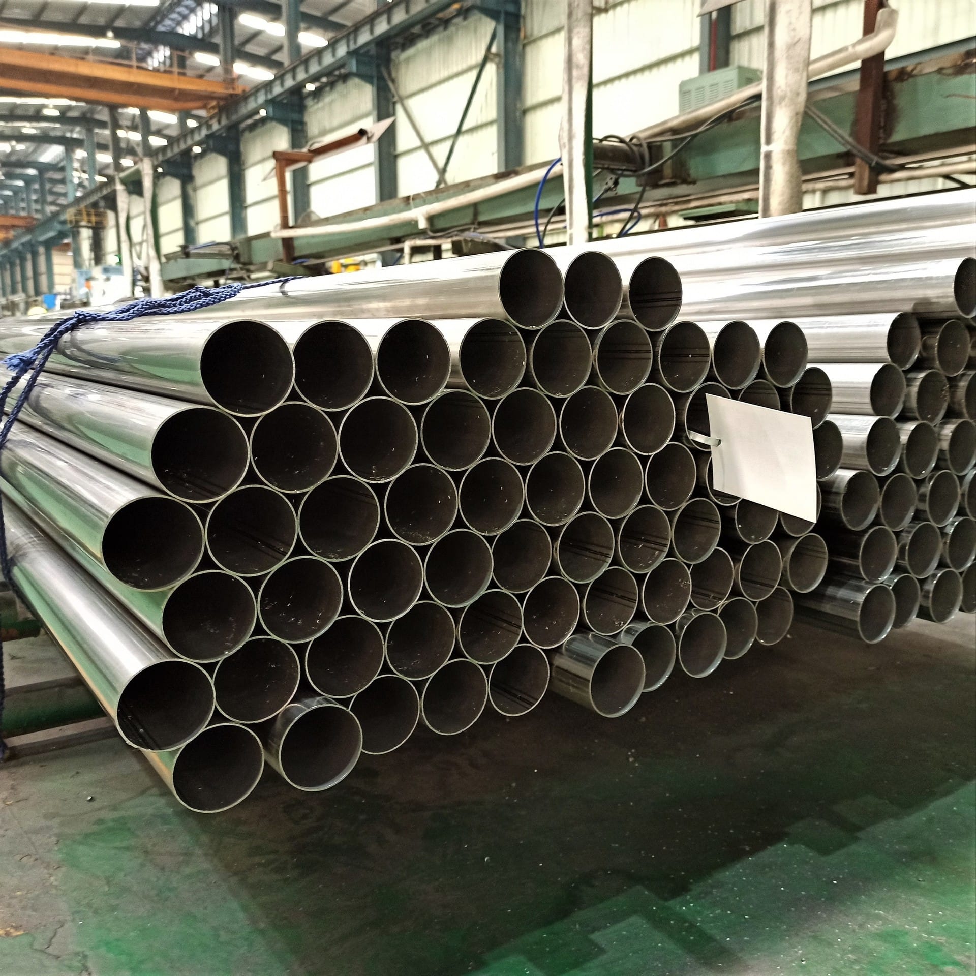 Stainless steel pipes welding fabrication